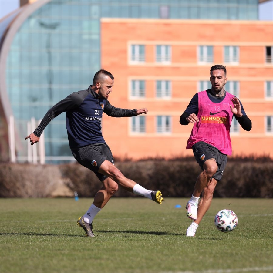 Kayserispor, Mke Ankaragücü Maçının Hazırlıklarına Başladı