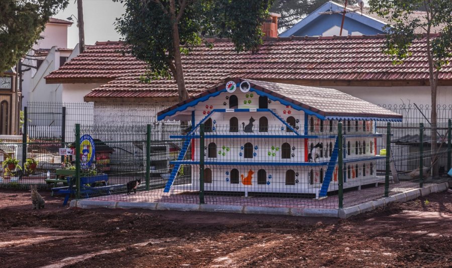 Antalya'da 3 Katlı, 64 Odalı 