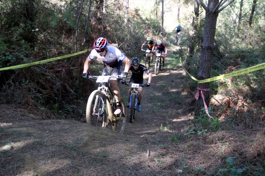 Alanya'da 2021 Uluslararası Dağ Bisikleti Yarışları Başladı