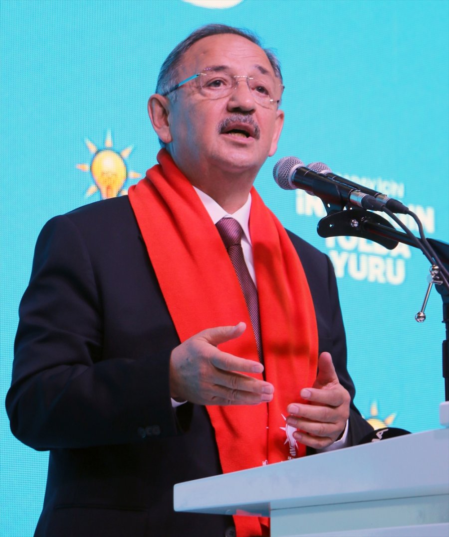 Ak Parti Genel Başkan Yardımcısı Mehmet Özhaseki Partisinin Aksaray İl Kongresinde Konuştu: