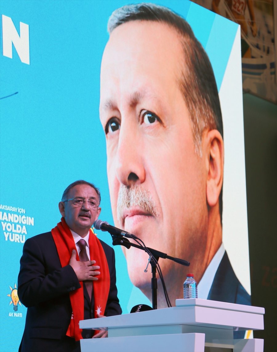 Ak Parti Genel Başkan Yardımcısı Mehmet Özhaseki Partisinin Aksaray İl Kongresinde Konuştu:
