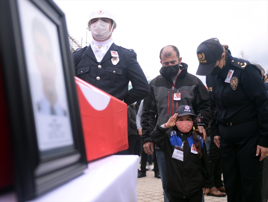 Şehit Polis Sedat Yabalak, Ebedi Aleme Uğurlandı