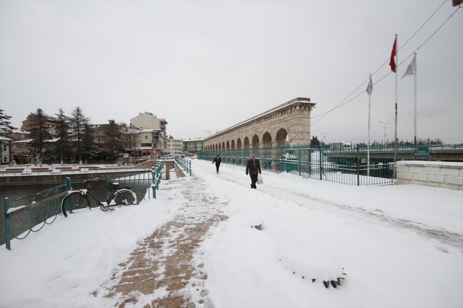 Beyşehir'de Kar Yağışı