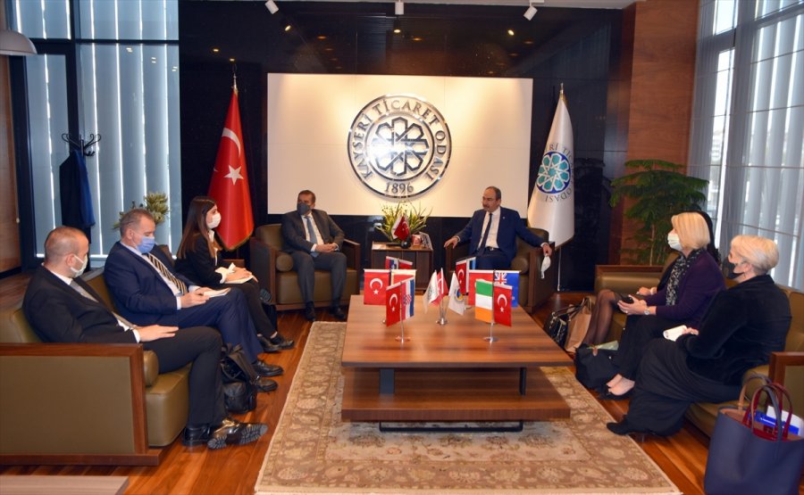 Büyükelçilerden Kto'ya Ziyaret