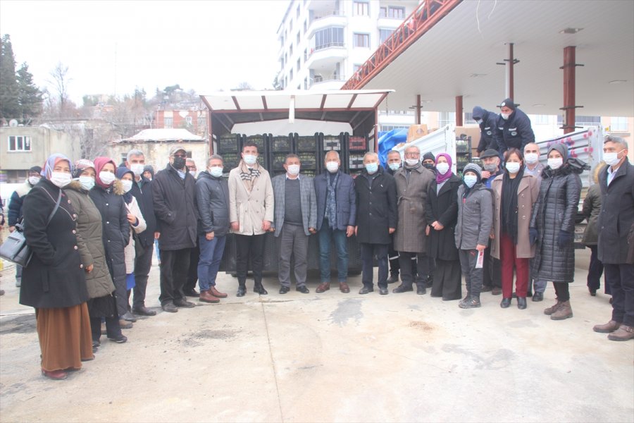 Gülnar'da Mehmetçik'e Destek Kampanyası Düzenlendi