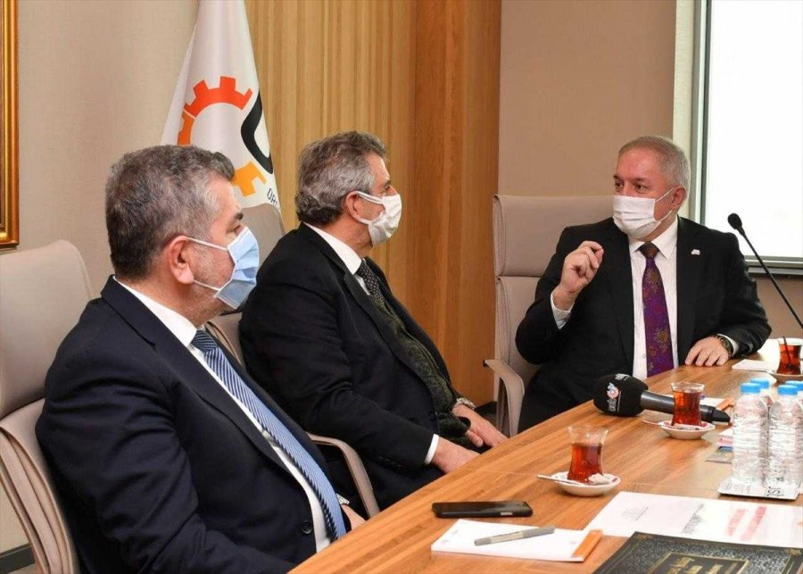 Sanayi Ve Teknoloji Bakan Yardımcıları Büyükdede Ve Dönmez Kayseri Osb'yi Ziyaret Etti