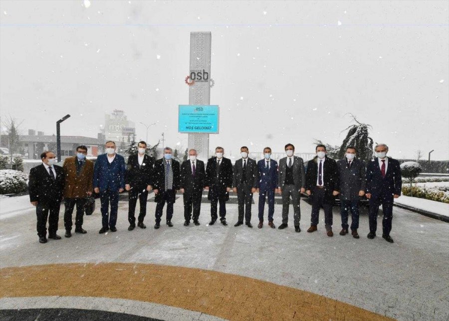 Sanayi Ve Teknoloji Bakan Yardımcıları Büyükdede Ve Dönmez Kayseri Osb'yi Ziyaret Etti