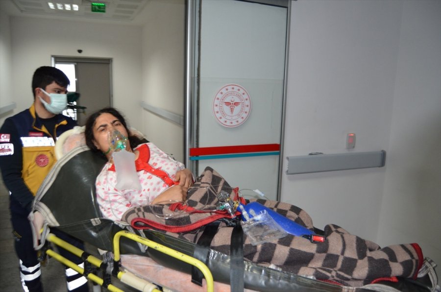 Aksaray'da Karbonmonoksitten Zehirlenen 15 Kişi Hastaneye Kaldırıldı