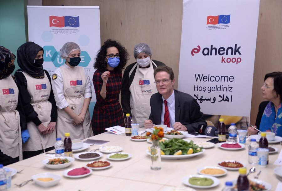 Ab Türkiye Delegasyonu Başkanı Meyer-landrut'tan Mersin'deki Ahenk Kooperatifine Ziyaret