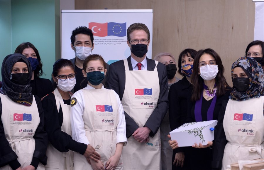 Ab Türkiye Delegasyonu Başkanı Meyer-landrut'tan Mersin'deki Ahenk Kooperatifine Ziyaret