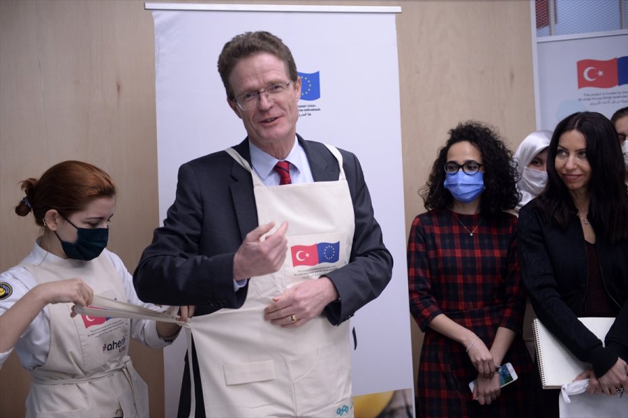 Ab Türkiye Delegasyonu Başkanı Meyer-landrut'tan Mersin'deki Ahenk Kooperatifine Ziyaret