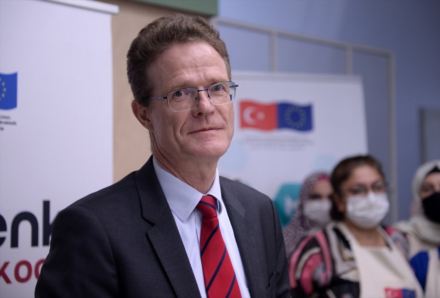 Ab Türkiye Delegasyonu Başkanı Meyer-landrut'tan Mersin'deki Ahenk Kooperatifine Ziyaret