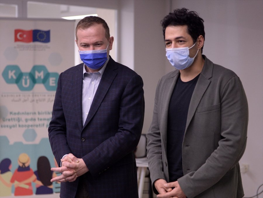 Ab Türkiye Delegasyonu Başkanı Meyer-landrut'tan Mersin'deki Ahenk Kooperatifine Ziyaret