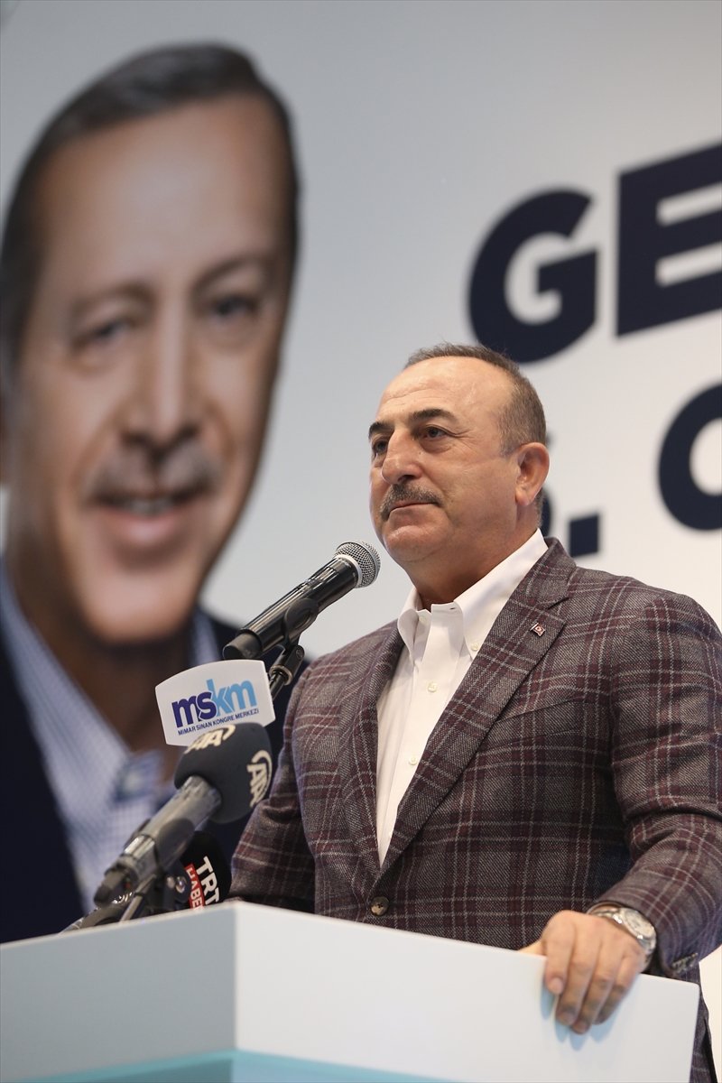 Dışişleri Bakanı Çavuşoğlu, Ak Parti Antalya İl Gençlik Kolları 6. Olağan Kongresine Katıldı: