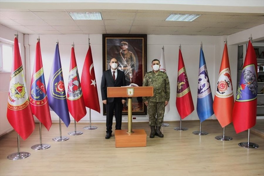 Vali Özkan'dan Askeri Okul Ve Komutanlıklarda İnceleme