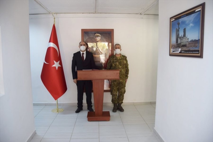 Vali Özkan'dan Askeri Okul Ve Komutanlıklarda İnceleme