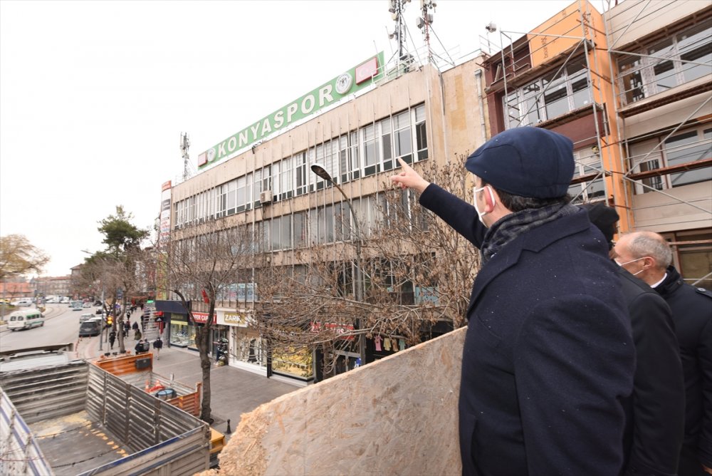 "alaaddin Cephe Sağlıklaştırma Çalışmaları" Devam Ediyor