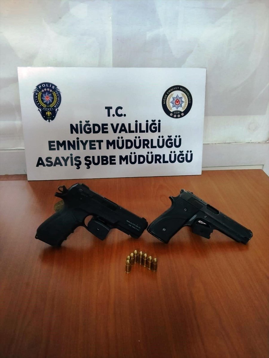 Niğde'de İlk 3 Ayda 44 Silah Ele Geçirildi