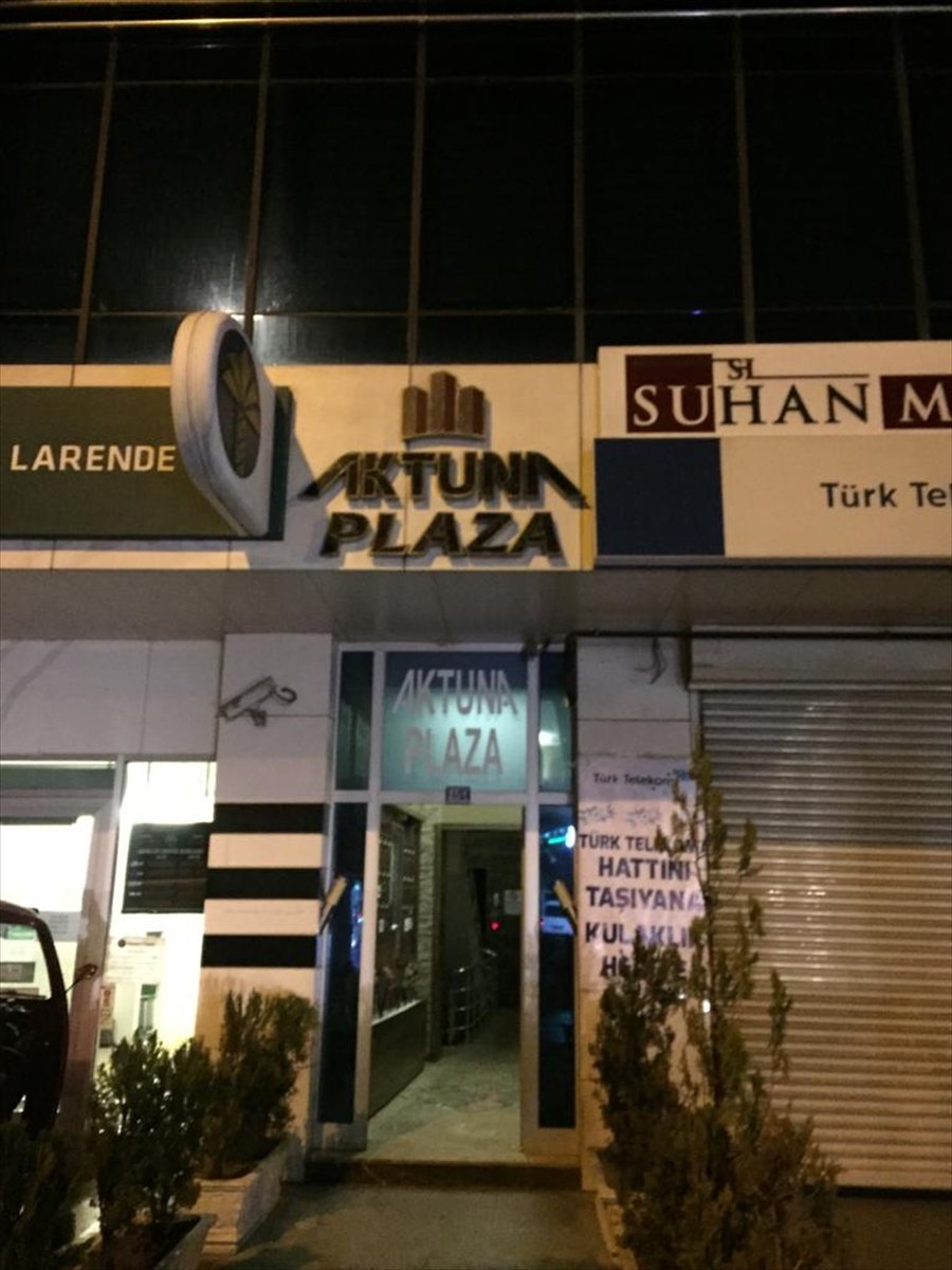 Konya'da Bir Kişi İş Yerinde Başından Silahla Vurulmuş Halde Ölü Bulundu