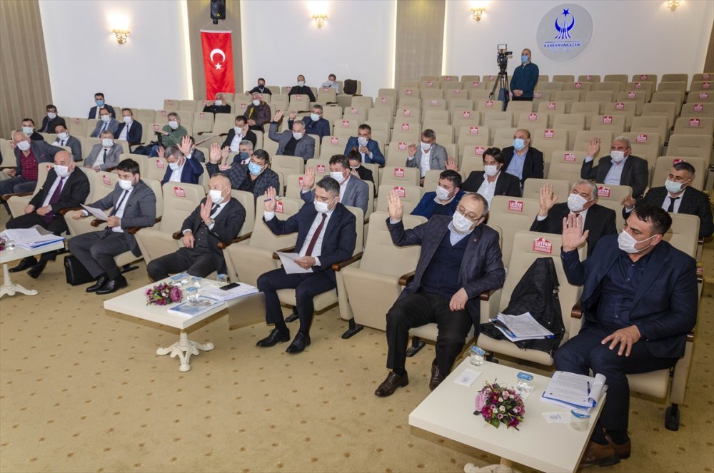 Kahramankazan Belediye Meclisi Faaliyet Raporu Onaylandı