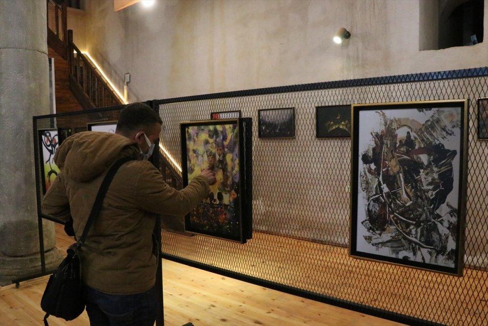 Niğde'de "sanat Sarsıntısı-6" Uluslararası Resim Sergisi Açıldı
