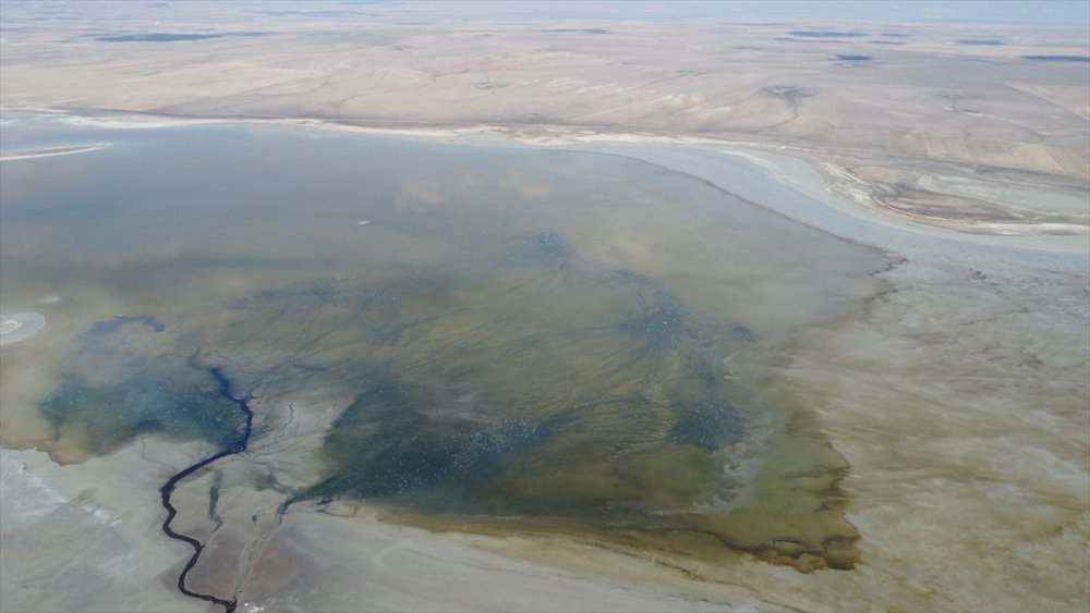 Düden Gölü'nün Su Seviyesinde Düşüş Devam Ediyor