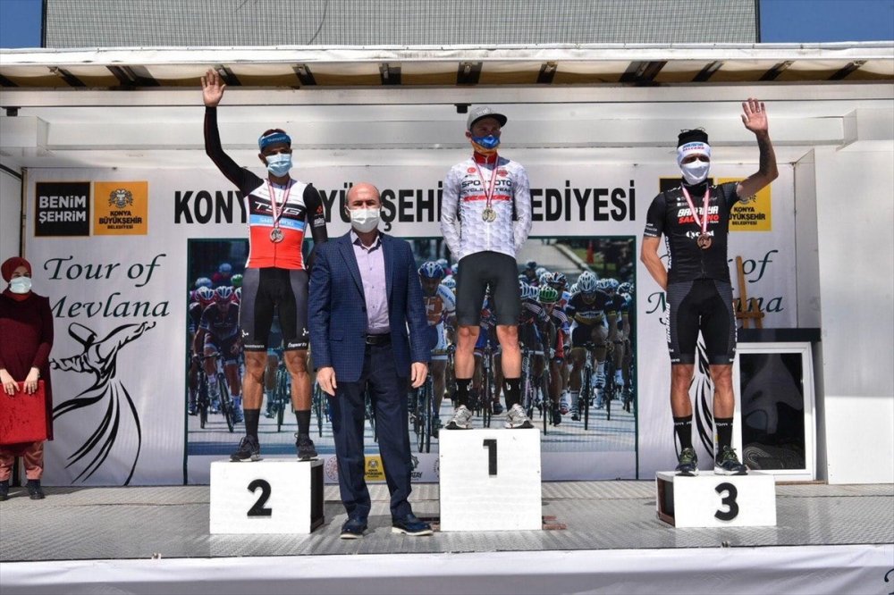 Konya'da 26. Uluslararası Mevlana Bisiklet Turu'nda Heyecanlı Gün