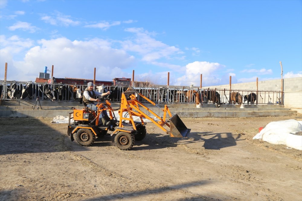 Hayvancılığa Konya Usulü 4X4 Araç