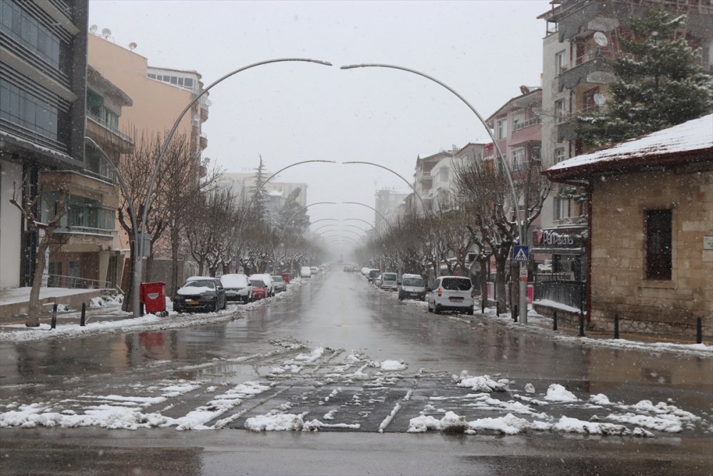 Karaman'da Kar Yağışı ve Sertavul Geçidinde Son Durum