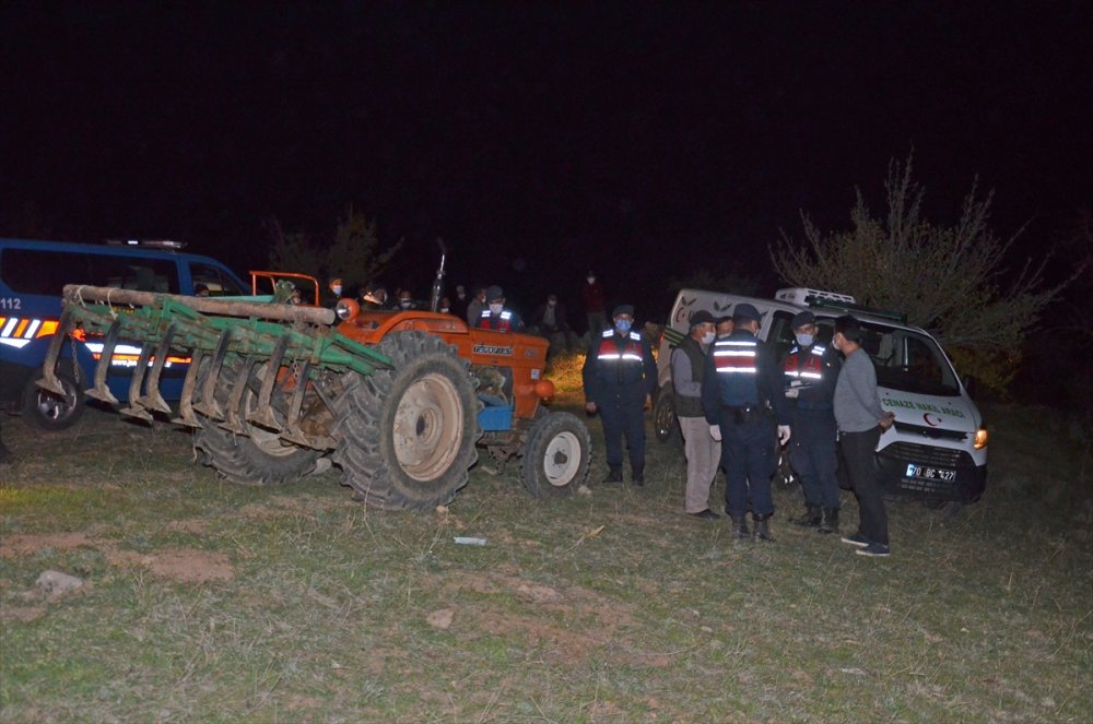 Karaman'da Traktörün Altında Kalan Çiftçi Hayatını Kaybetti