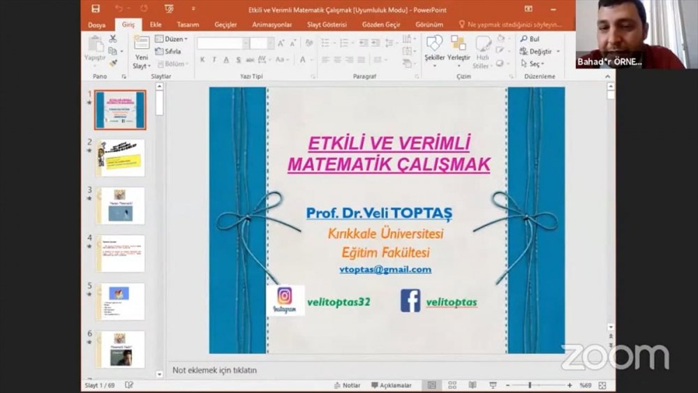 Aksaray'ın Eskil İlçesinde Yazarlarla Söyleşi