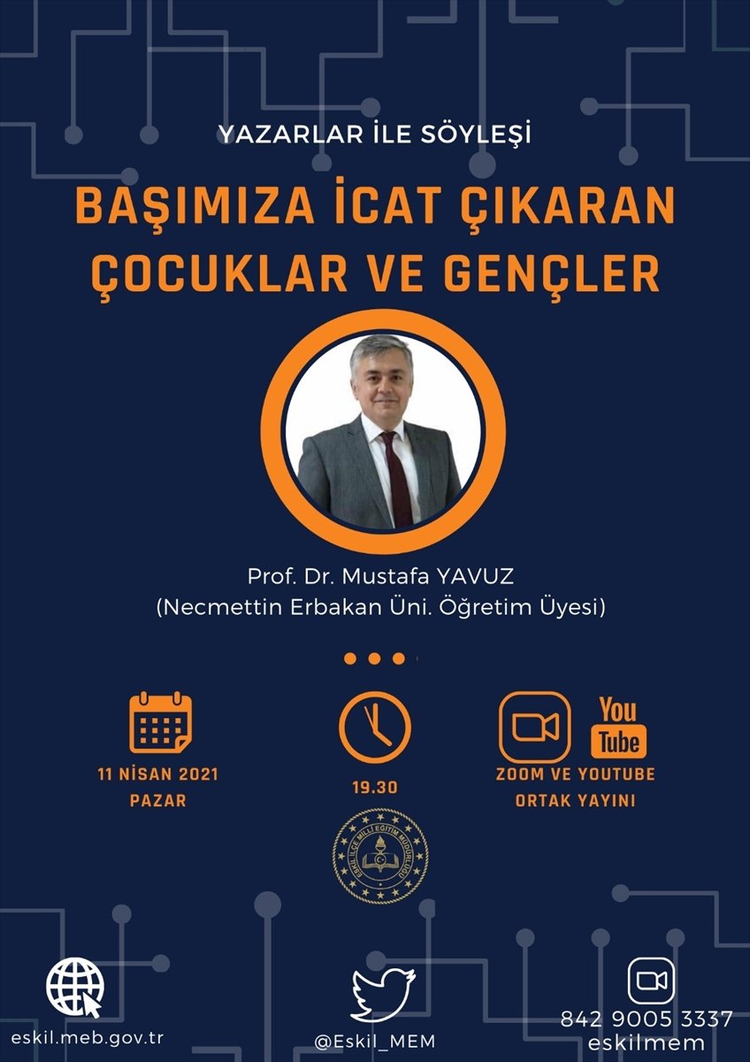 Aksaray'ın Eskil İlçesinde Yazarlarla Söyleşi