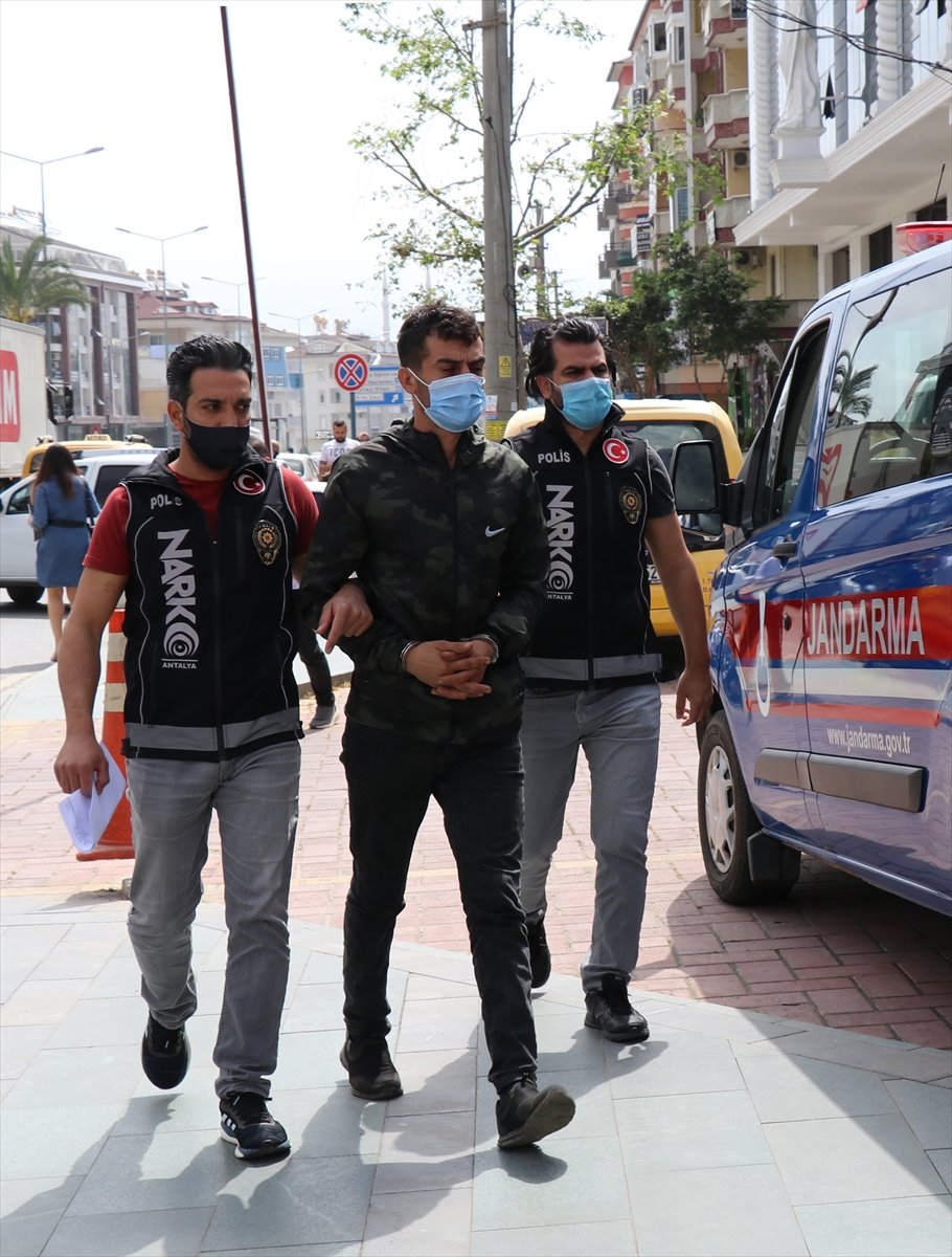 Antalya'da Uyuşturucu Operasyonunda Yakalanan Şüpheli Tutuklandı