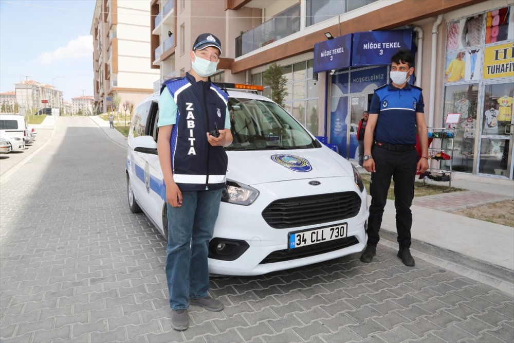Otizmli Mert'in Zabıta Olma Hayali Bir Günlüğüne Gerçek Oldu