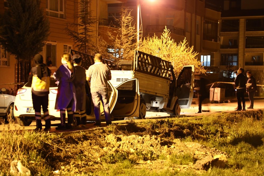 Ankara'da Eski Kayınbiraderi İle Eşini Silahla Yaralayan Kişinin İntihar Ettiği Öne Sürüldü