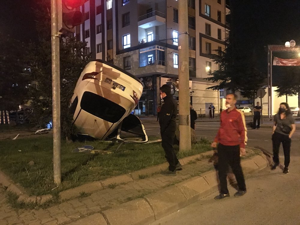 Kayseri'de Feci Kazada 6 Kişi Yaralandı