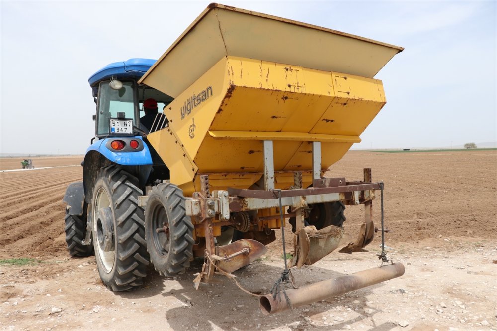 Niğde'de Patates Ekimine Başlandı