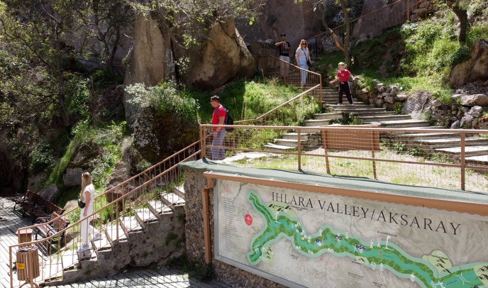 "Kapadokya'nın İncisi Ihlara Vadisi" Turistlere Kaldı
