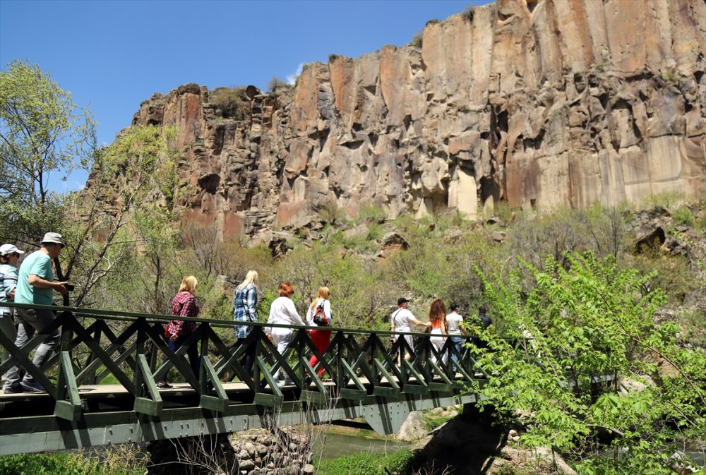 "Kapadokya'nın İncisi Ihlara Vadisi" Turistlere Kaldı