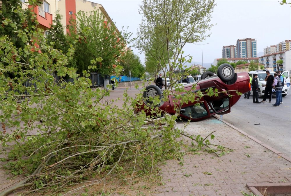 Kayseri'de Trafik Kazası