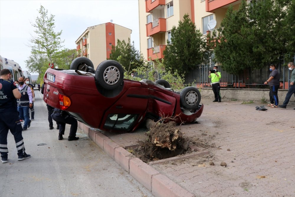 Kayseri'de Trafik Kazası