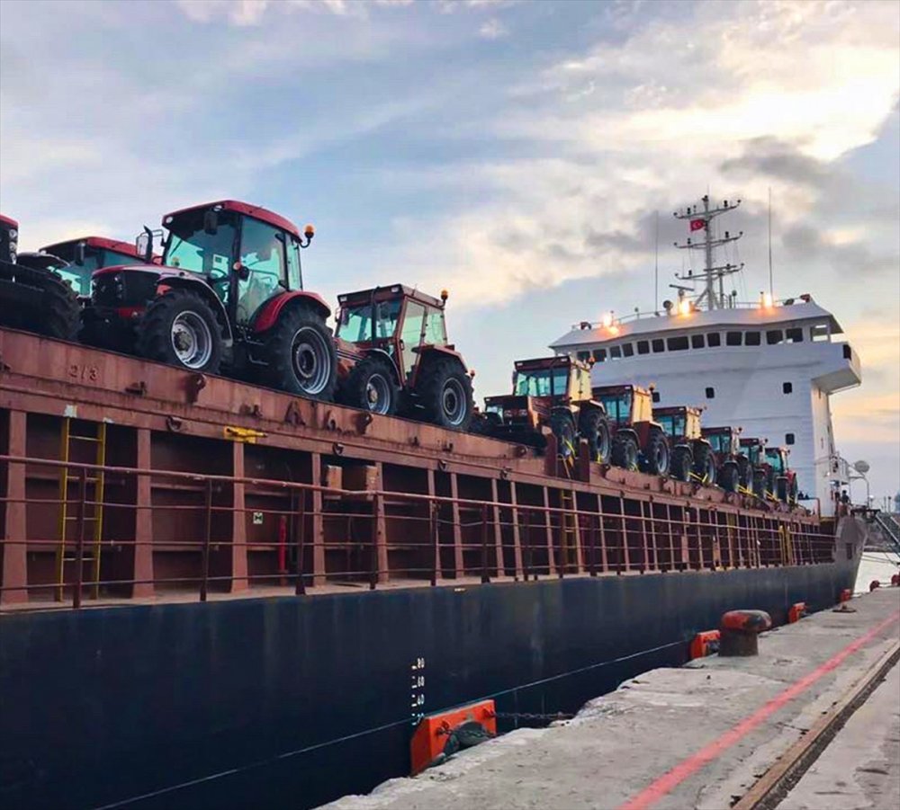 Tümosan Gine'ye 50 Traktör İhraç Etti