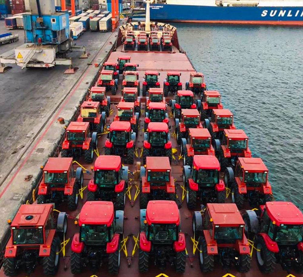 Tümosan Gine'ye 50 Traktör İhraç Etti