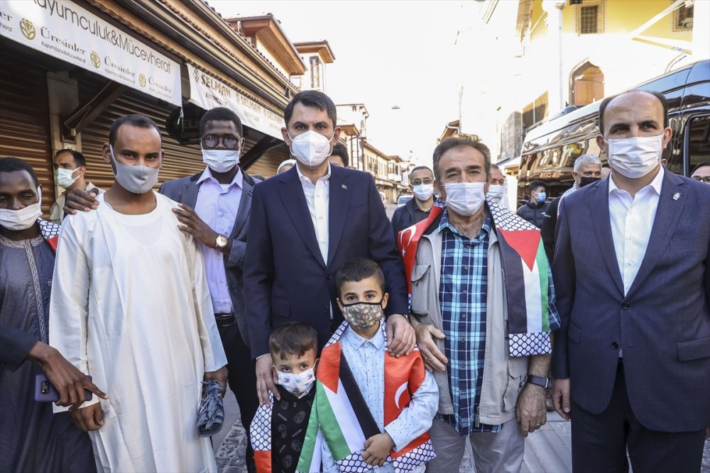 Çevre Ve Şehircilik Bakanı Murat Kurum, Memleketi Konya'da Bayramlaştı