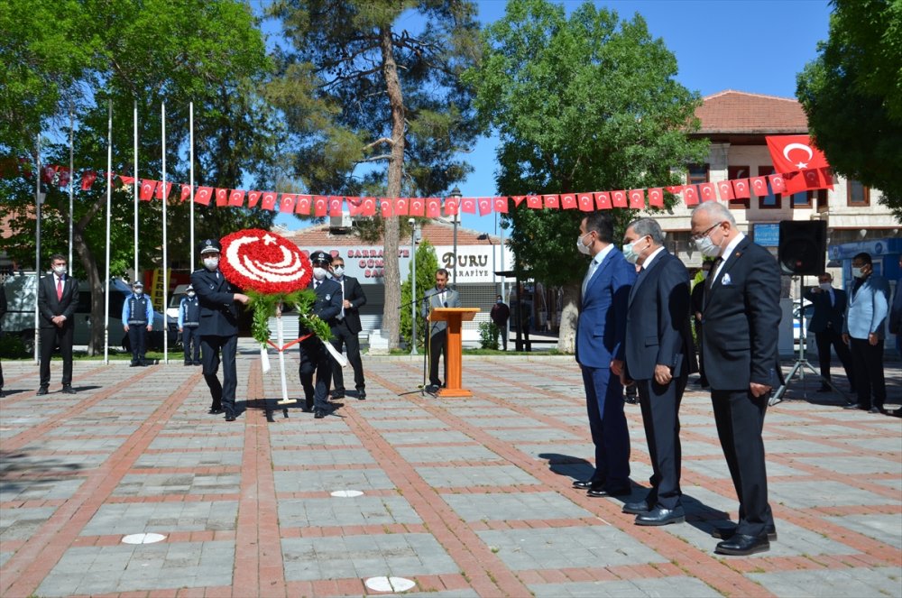 Karaman'da 744. Türk Dil Bayramı Kapsamında Tören Düzenlendi