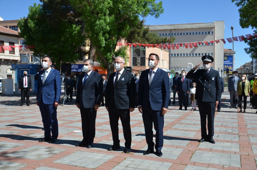 Karaman'da 744. Türk Dil Bayramı Kapsamında Tören Düzenlendi