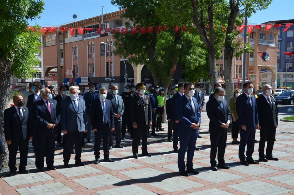 Karaman'da 744. Türk Dil Bayramı Kapsamında Tören Düzenlendi