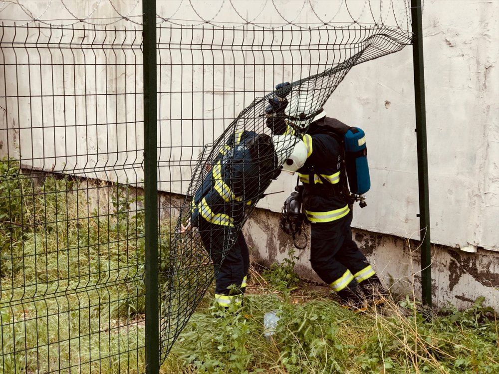 Eskişehir'de Bir Evde Çıkan Yangında Hasar Meydana Geldi