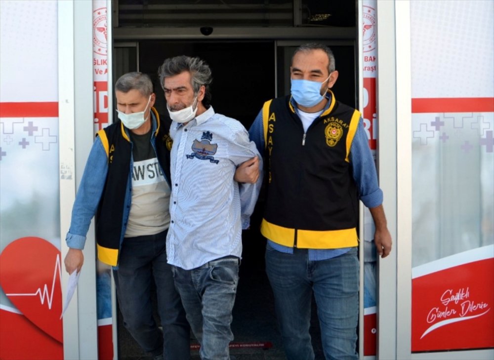 Aksaray'da Karısını Bıçakla Yaralayan Zanlı Tutuklandı