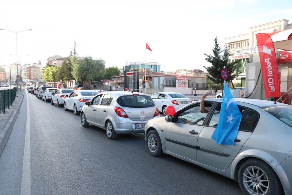 Niğde'de, İsrail'in Filistinlilere Saldırıları Protesto Edildi
